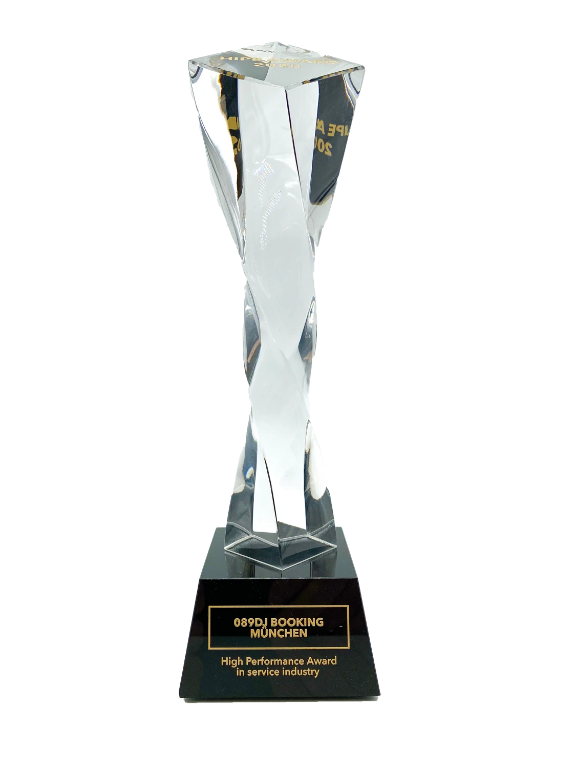 HIPE Award 2020 – Trophäe für 089DJ Booking München